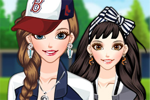 女孩的棒球夹克