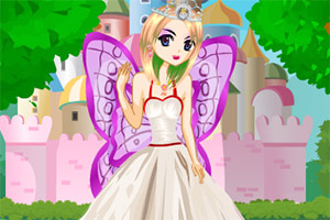 挥着翅膀的公主