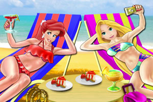 公主沙滩的一天