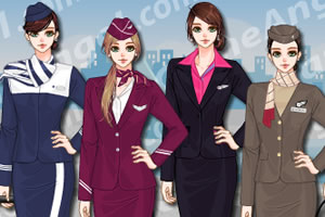 空姐的工作装