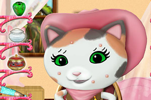 警长卡莉做美容