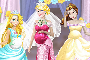 迪士尼怀孕新娘