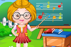 可爱宝贝当老师