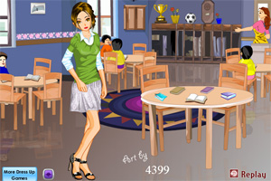 装扮我们的老师