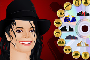 打扮迈克尔杰克逊