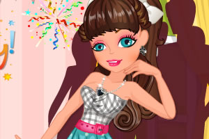 复古的生日派对