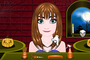 安娜的万圣节造型