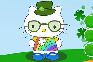 凯蒂猫的圣帕特里克节