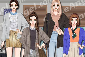 韩版女式针织外套