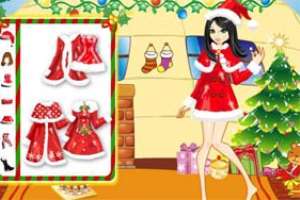 圣诞礼品女孩