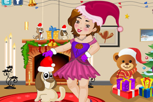 平安夜甜美女生