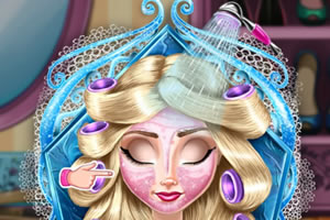 艾尔莎冰冻化妆