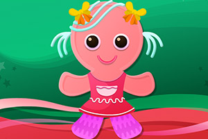 姜饼女孩的装饰