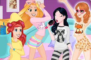 公主开睡衣派对