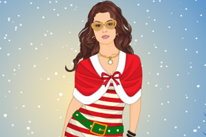 贝纳尼丝圣诞装扮