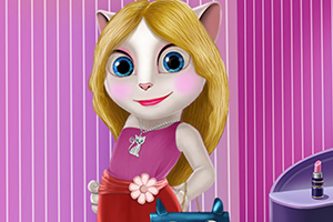 安吉拉的化妆时间