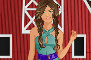 美丽的时尚女孩