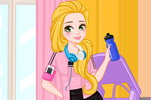 长发公主的运动装