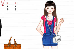 肌肤白嫩的装扮