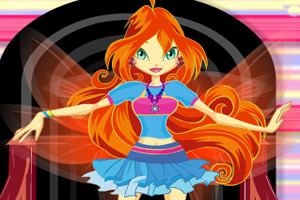 漂亮的蝴蝶精灵