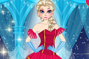 艾莎的芭蕾舞风格