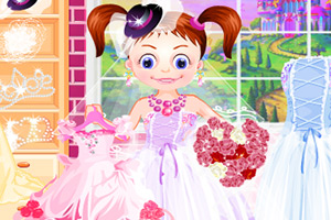 黛德公主穿婚纱