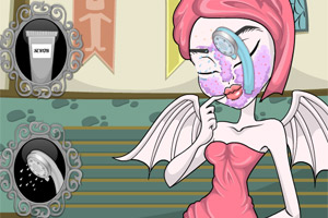 怪物小姐做美容