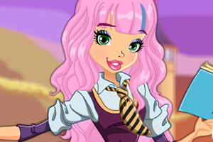 莴苣公主的学院装扮