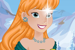 安娜公主新妆容