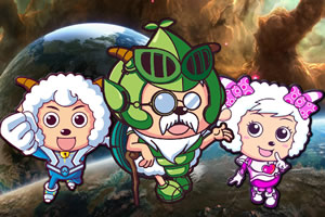 喜羊羊与灰太狼全家福