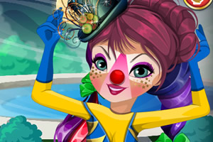 马戏团杂耍女孩