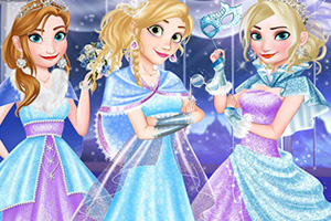 冰雪姐妹参加派对