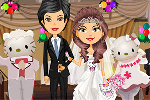 婚礼嘉宾凯蒂猫