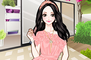 美丽的花季女孩