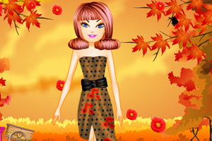 罂粟花时尚装扮