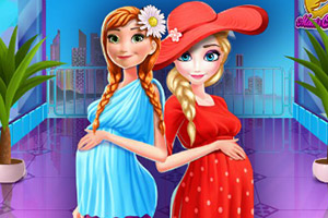 冰雪姐妹去购物