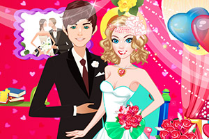 浪漫的情人节婚礼