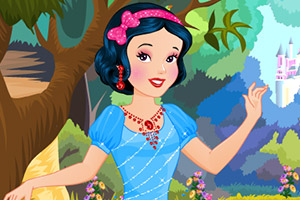 白雪公主精致装扮