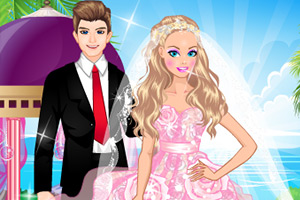 时尚的芭比新娘