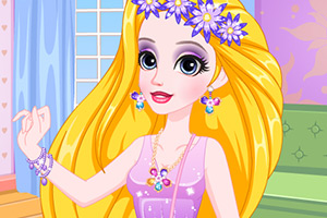 长发公主的紫色梦幻