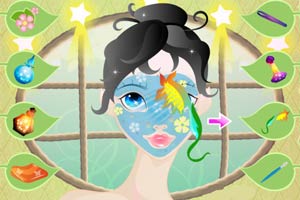 丽莉精灵化妆秀