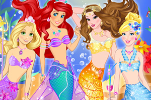 人鱼公主海底派对