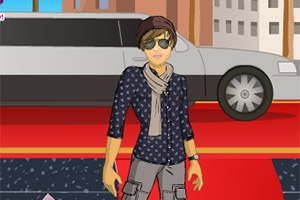 帅气男孩时尚装