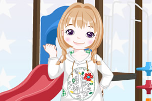 滑梯女孩