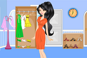 女孩的一天换装