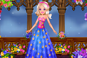 芭比的印花装扮