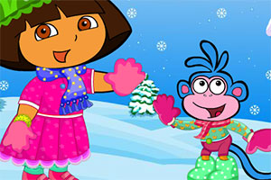 朵拉和布茨换装