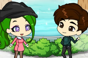 女孩约会前准备