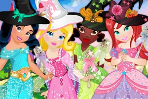 迪士尼公主过万圣节