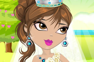 公主的白色婚纱